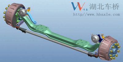 12-13米客車(chē)專用前橋總成